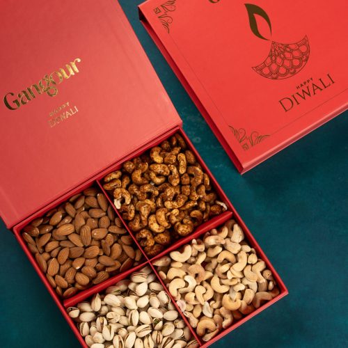 Happy Diwali Dry Fruit Box-min